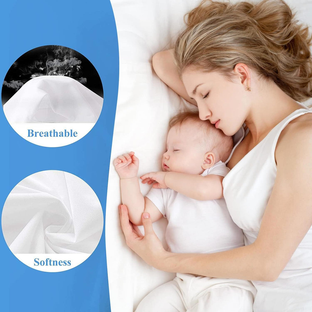 Softhour King Mattress Protector, Waterproof Mattress Protector