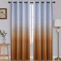 SimpleHome Ombre Room Darkening Curtains by SimpleHome