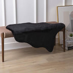 Ashler HOME DECO Ultra Soft Faux Rabbit Fur Chair Couch Cover Area Rug - Image 4