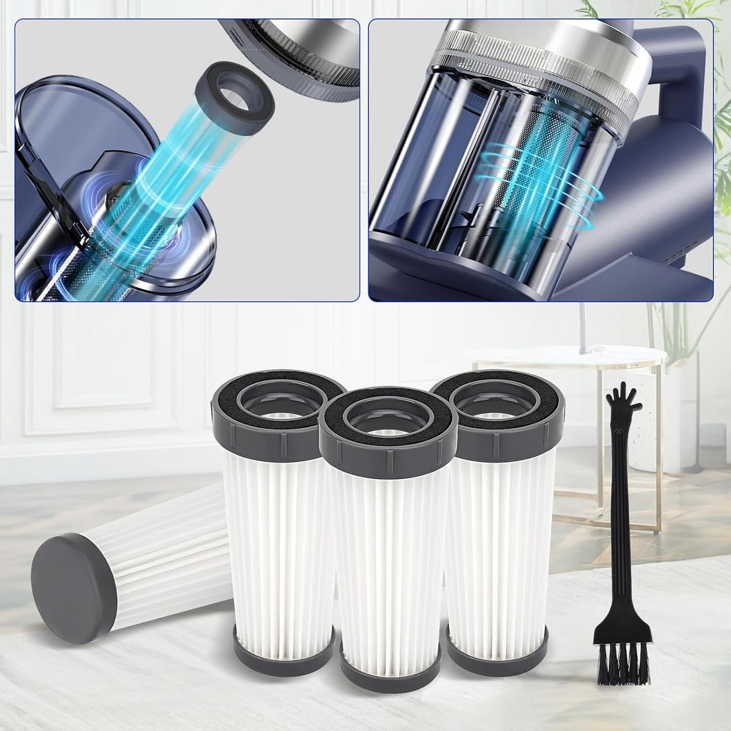 Mattress Vacuum Filters Compatible with Teant Mattress Bed Vacuum Cleaner