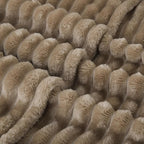 Tan Fleece Throw Blanket 60”×80” - Image 6