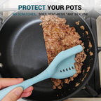 2Pack Meat Chopper Mincing Spatula, Silicone Grinder for Ground Beef