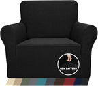 ZNSAYOTX 1 Piece Jacquard Chair Slipcovers - Image 2