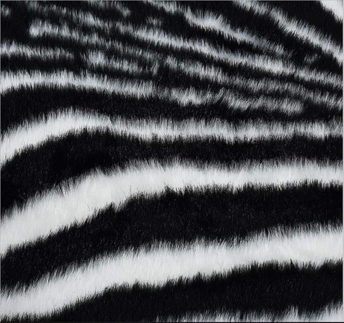 Zebra Print Rug Faux Animal Cowhide Skin Area Rug Leather Carpet Mat Large Size - Image 7