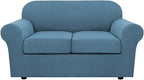 H.VERSAILTEX 3 Piece Stretch Sofa Covers by HVERSAILTEX