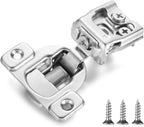 Soft Close Cabinet Hinges for Kitchen, 1” Overlay, 4 Pack