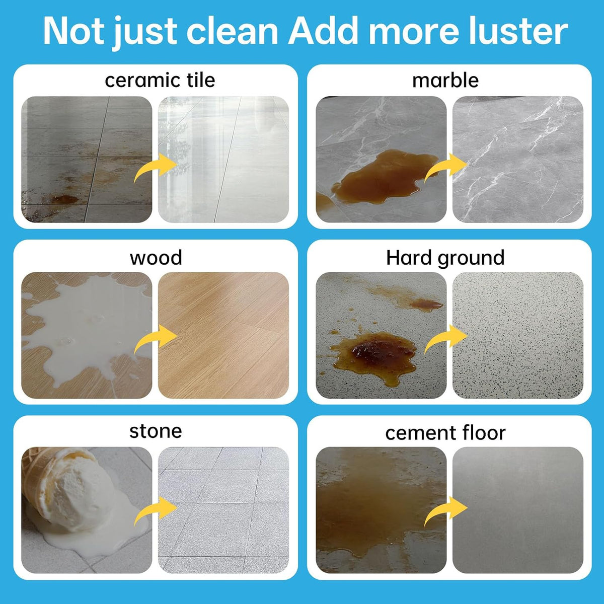 2L Vacmop Cleaner Solution Compatible with Shark Hydrovac Cleaning Solution