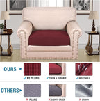 H.VERSAILTEX Super Stretch Individual Seat Cushion Covers Sofa Covers Couch - Image 2