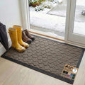 GORILLA GRIP 100% Waterproof All-Season WeatherMAX Doormat, US Designed Natural by GorillaGrip