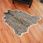 Leopard Print Rug, Faux Cowhide, Artificial Carpet, Simulation Cowhide - Image 4