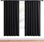 NICETOWN Black Blackout Curtain Blinds - Image 2