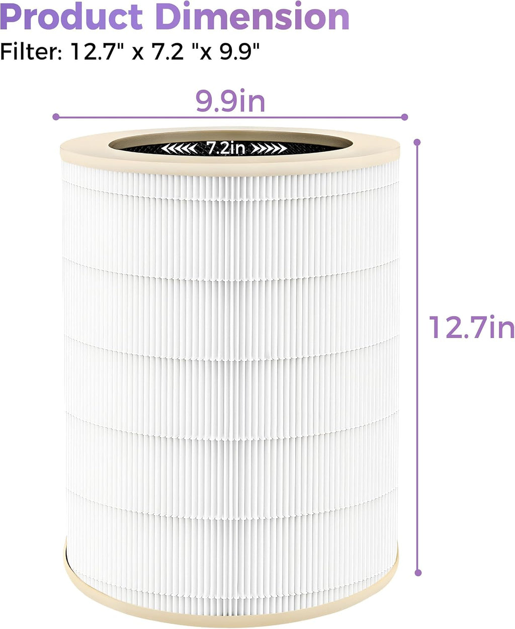 FP10 Replacement Filter Compatible with Dreame Air Purifier FP10