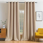 MIULEE Blackout Curtains for Bedroom Living Room Thermal Insulated Room by MIULEE