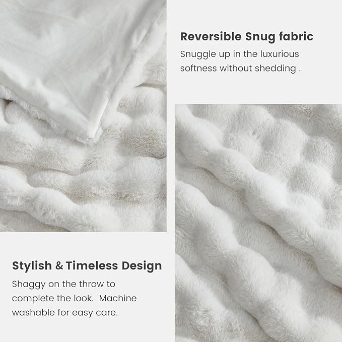 Cozy Bliss Faux Fur Throw Blanket - Image 6