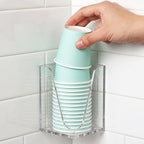 Cup Dispenser, Wall Mount Cup Holder for Water Cooler Fit Up to18oz Cups