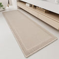 RESARE Waffle Bathroom Runner Rugs, Super Absorbent Bath Mat Non Slip Washable by Resare