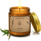 Candles for Home Scented, 16oz Large Jar Scented Candle – Cedarwood Soy Wax Candle with 100 Hour Burn Time, Long Lasting Aromatherapy Candle for Cozy Home Fragrance, Relaxation & Decorative Gift