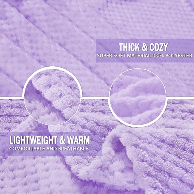 Exclusivo Mezcla Fleece Throw Blanket Extra Large, Super Soft and Warm Blankets - Image 4