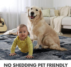6x9 Ft Large Shag Rugs for Living Room Decor, Tie-Dyed Ultra Soft Fluffy Furry - Image 5