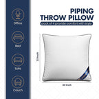 Utopia Bedding Throw Pillow Inserts, 22 x 22 Inches Decorative Indoor Pillows - Image 2