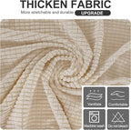 U-NICE HOME Stretch Futon Cover Armless Bed Slipcover - Image 5