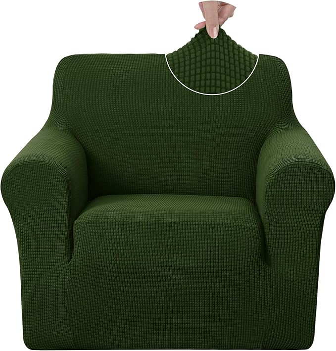 U-NICE HOME Stretch Recliner Chair Cover, Pet Friendly Armchair Slipcover by U-NICEHOME