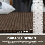 KOZYFLY Runners for Hallways 2x8 ft Washable Kitchen Runner Non Slip Rubber - Image 4