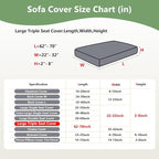 Couch Cushion Covers for Sofa Couch Covers Wear-Resistant Universal Sofa Cover - Image 2