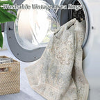 8x10 Area Rug Non Slip Boho Large Rug Entryway Indoor Mat Machine Throw Bedside - Image 4