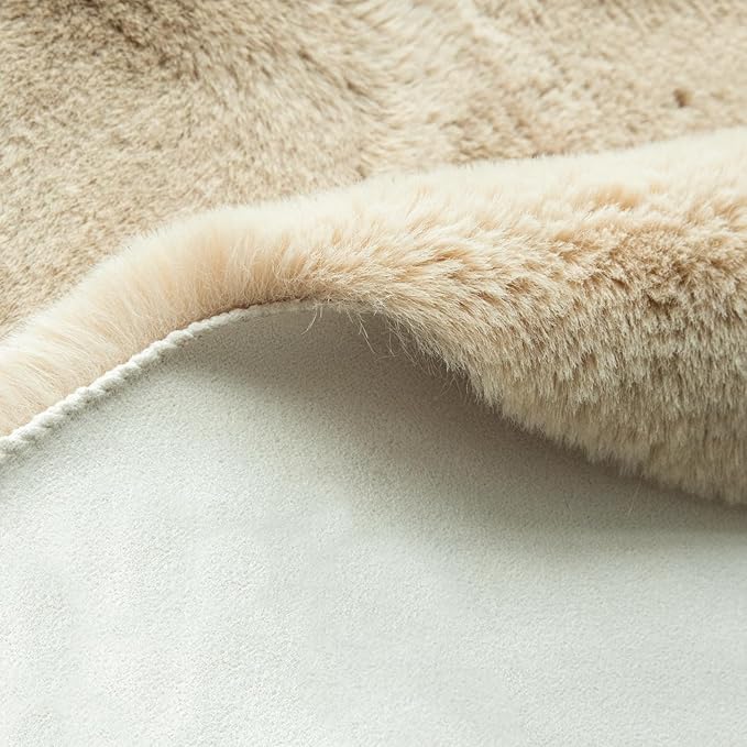 ORINOVA Camel Washable Shag Area Rugs - Image 5