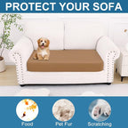 Smiry Printed Couch Cushion Covers, Stretch Soft Couch Covers - Image 7