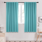 Deconovo Blackout Curtains Back Tab and Rod Pocket Curtains Insulated Thermal by Deconovo