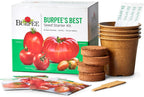 Burpee Culinary Garden Starter Kit Packets, 5 Pots, 5 Coir Pellets & 5 Plant Markers Non-GMO Herb Seeds: Cilantro, Dill, Parsley, Sweet Basil & Chives