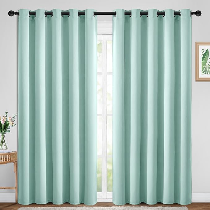 Yakamok Blackout Curtains Room Darkening Thermal Insulated Window Panels by Yakamok