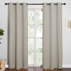 NICETOWN Natural Living Room Blackout Curtains by NICETOWN