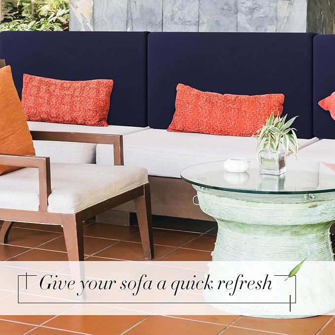Newwiee Set of 4 Stretch Patio Cushion Covers Sofa Couch Seat Chair Slipcovers - Image 5