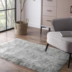 Faux Fur Rug, Indoor Shaggy Plush Floor Carpets Luxury Home Decor - Image 3