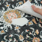 TOPRUUG Washable 4x8 Runner Rug: Vintage Non-Slip Hallway Runner Rug Durable - Image 3