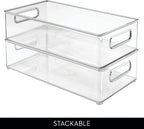 iDesign Stackable Fridge Bin