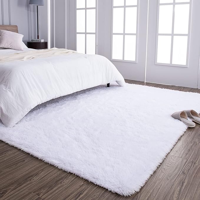 TWINNIS Super Soft Shaggy Rugs Fluffy Carpets, 10x14 Feet, Indoor Modern Plush - Image 4