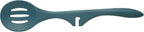 Rachael Ray Kitchen Tools and Gadgets Nonstick Utensils/Lazy Spoonula, Solid and Slotted Spoon, 3 Piece, Marine Blue