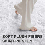 Area Rugs for Living Room, 6x9 Feet Soft Fluffy Shagg Plush Rug High Pile Large - Image 5