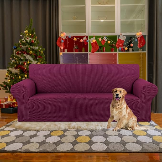 KEKUOU Stretch Sofa Cover Slipcover ，Couch Covers - Image 2