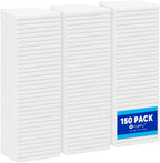 Orighty Microfiber Cleaning Cloth Bulk, 150 Pack Shop Towels 12x12in, White