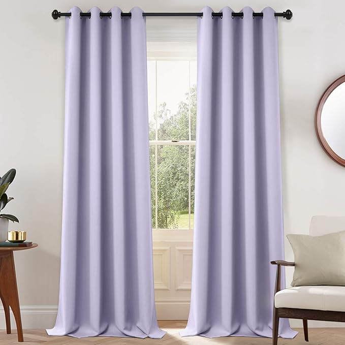 Yakamok Lilac Room Darkening Thermal Insulated by Yakamok