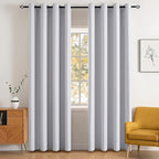 MIULEE Room Darkening Curtains, Chirstmas Thermal Insulated Drapes Solid Window by MIULEE