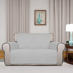 PureFit Reversible Quilted Sofa Cover, Water Resistant Slipcover Furniture - Image 2