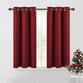 NICETOWN Christmas Window Curtains Blackout Drapes, Thermal Insulated Solid by NICETOWN