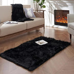 Goolela Black Sheepskin Rug 3x5 - Image 2
