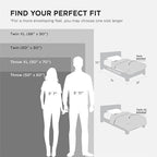 Bedsure GentleSoft Grey Fleece Blanket - Image 5